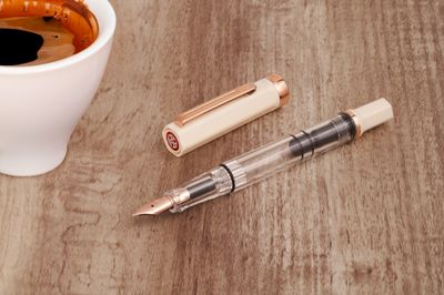 TWSBI Eco Creme with Rose Gold Fountain Pen