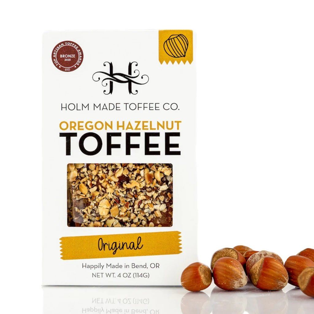 Holm Made Toffee Co. Oregon Hazelnut Toffee - Original