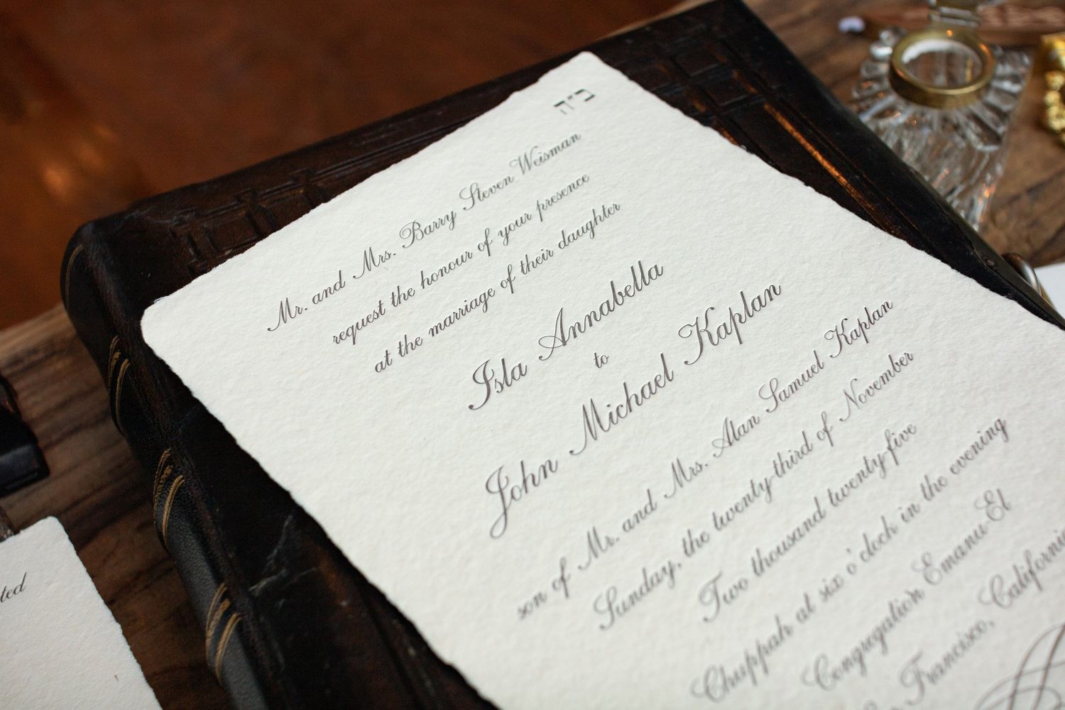 Isla Wedding Invitation