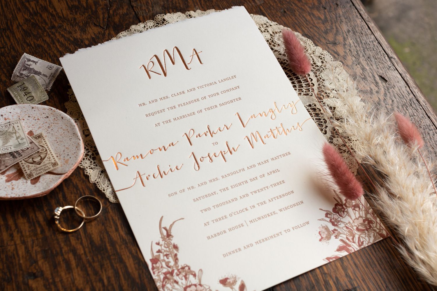 Ramona Wedding Invitation