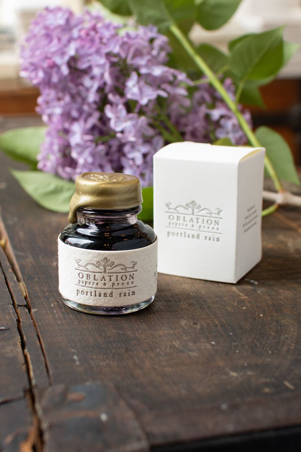 Oblation Papers &amp; Press Portland Rain Fountain Pen Ink (30ml)