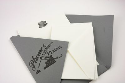 Platen Letterpress Stationery Set