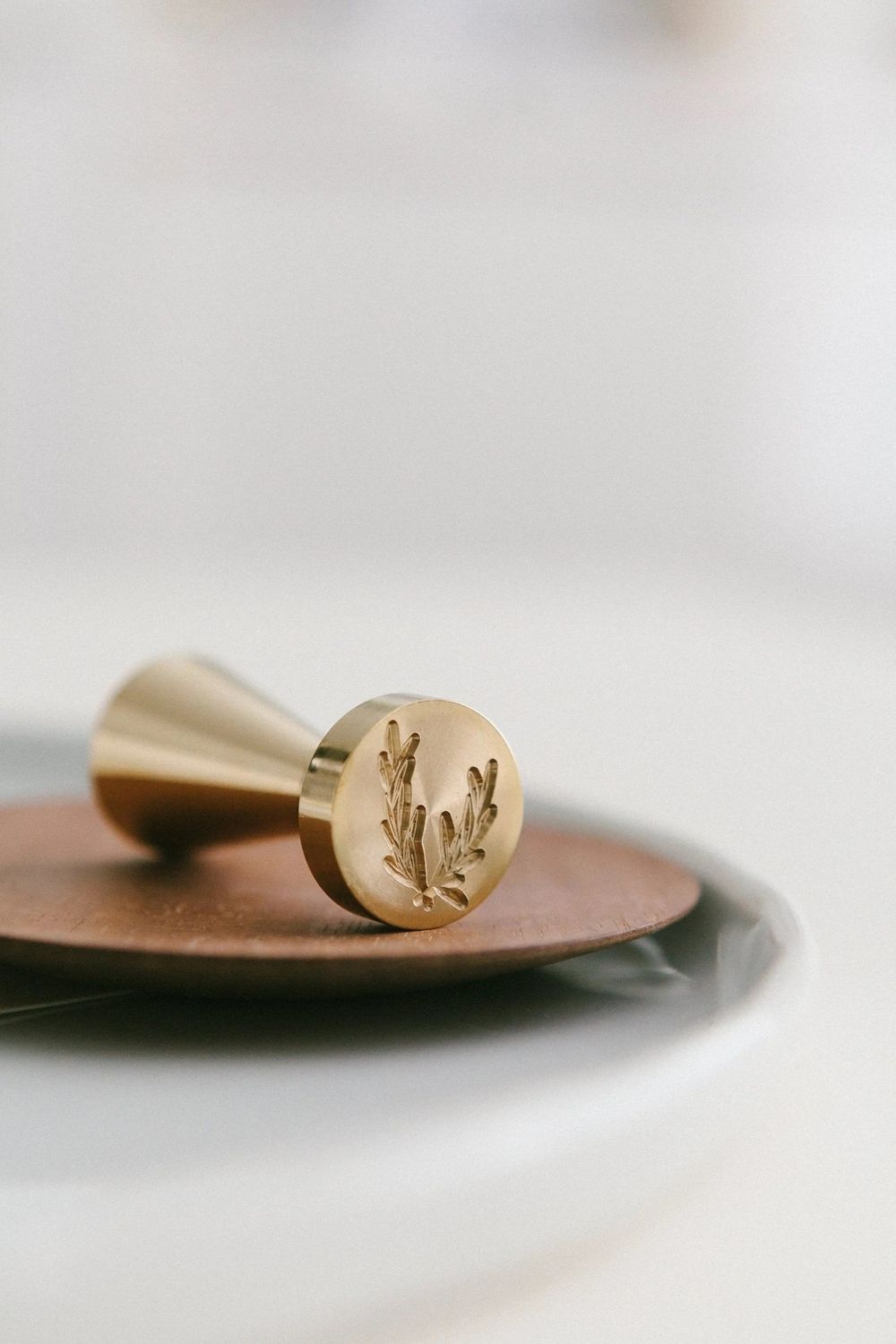 Olive Crest Wax Seal Stamp
