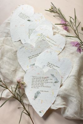 Pablo Neruda Floral Poem Letterpress Card