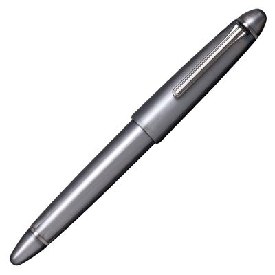 Sailor 1911L Ringless Metallic Simply Gray Fountain Pen Medium Fine