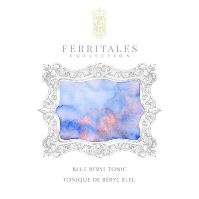 Ferris Wheel Press Ferritales Blue Beryl Tonic Bottled Ink (20ml)