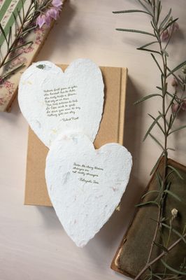 Kobayashi Issa Floral Poem Letterpress Card