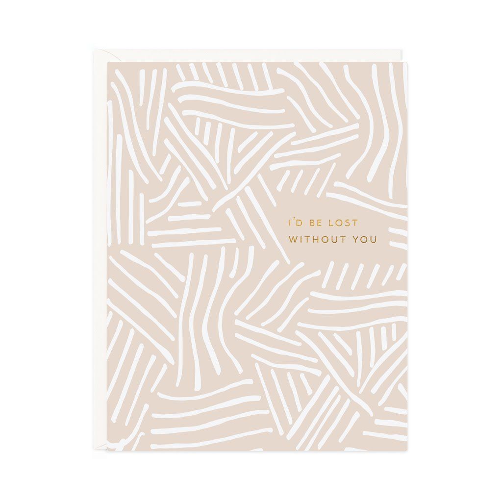 Lost Without You Card