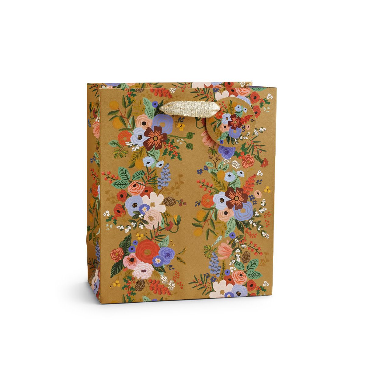 Holiday Garden Party Medium Gift Bag