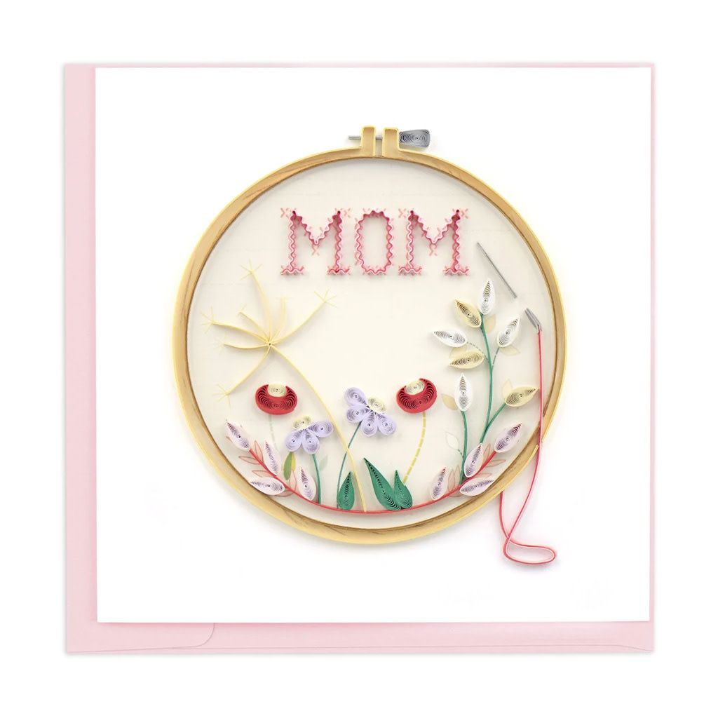 Mother&#39;s Day Cross Stitch Card