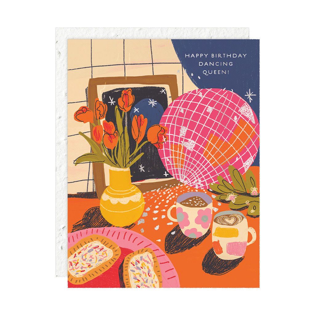 Dancing Queen Birthday Card
