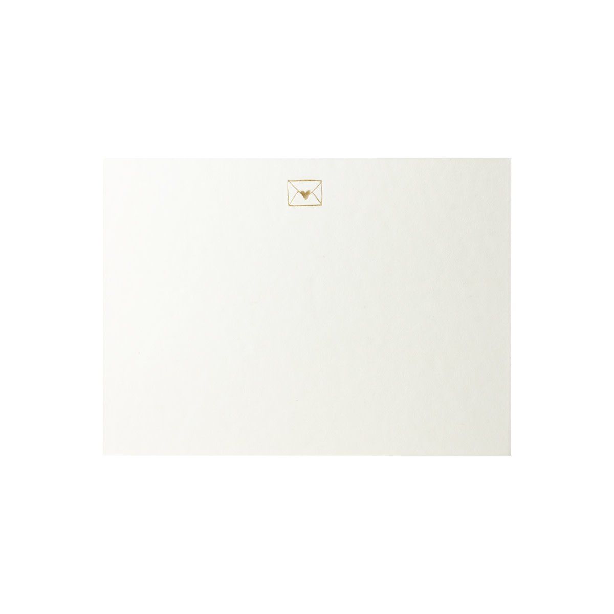 Envelope Fancy Letterpress Flat Notes Set