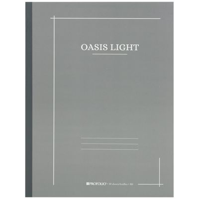 Oasis Light Notebook B5 Thundercloud