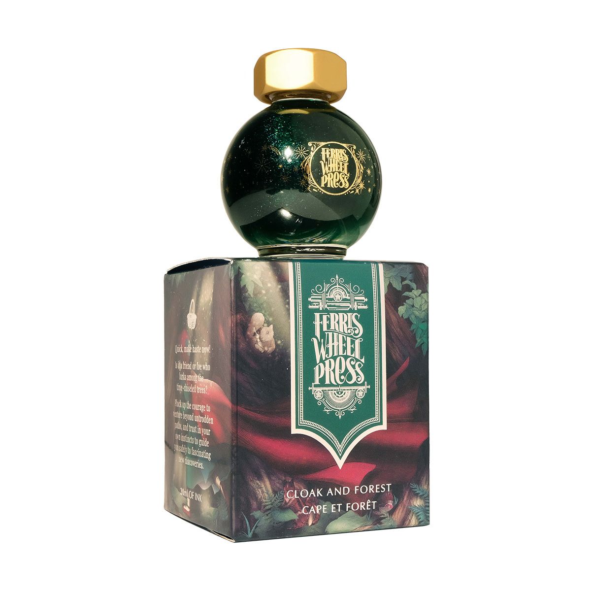Ferris Wheel Press Ferritales Cloak and Forest Bottled Ink (20ml)