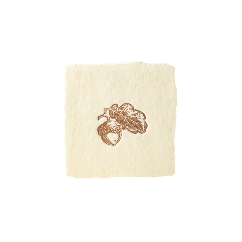 Acorn Petite Charm Letterpress Enclosure