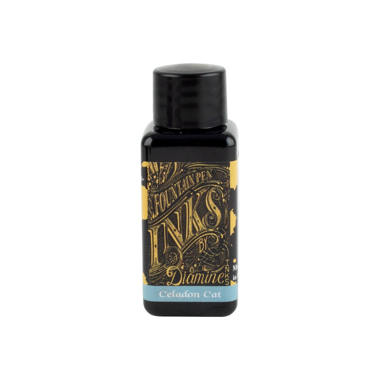 Diamine Celadon Cat Bottled Ink 30ml