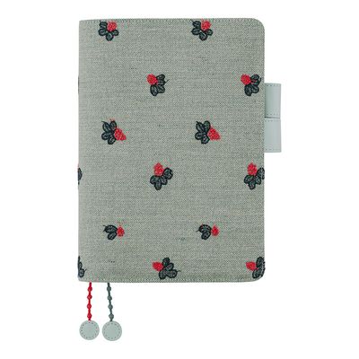 Mina Perhonen: Light Berry Green A5 Hobonichi Techo [COVER ONLY]