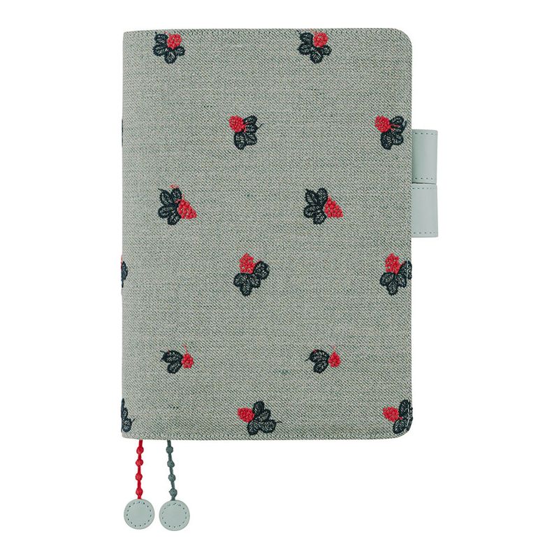 Mina Perhonen: Light Berry Green A5 Hobonichi Techo [COVER ONLY]