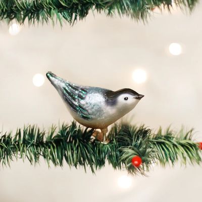 Nuthatch Bird Clip Ornament
