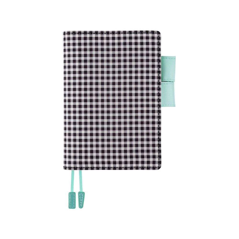 Gingham Black A6 Hobonichi Techo