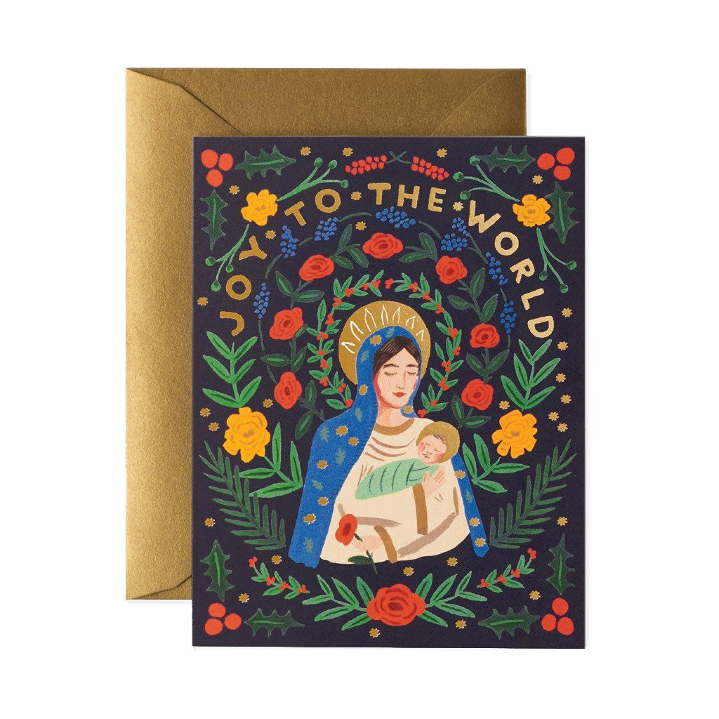 Madonna &amp; Child Holiday Card
