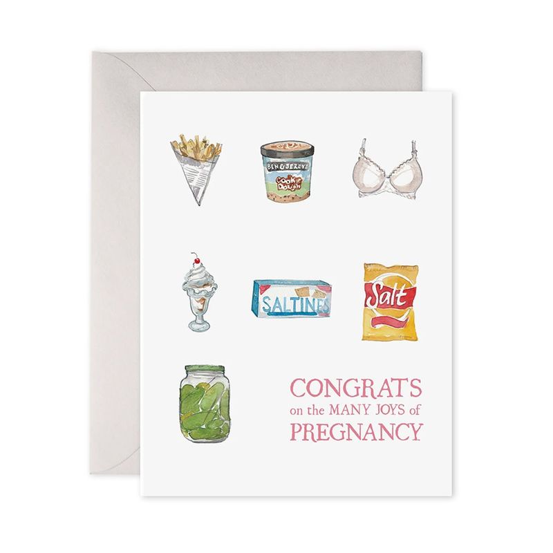 Preggie Snacks Card