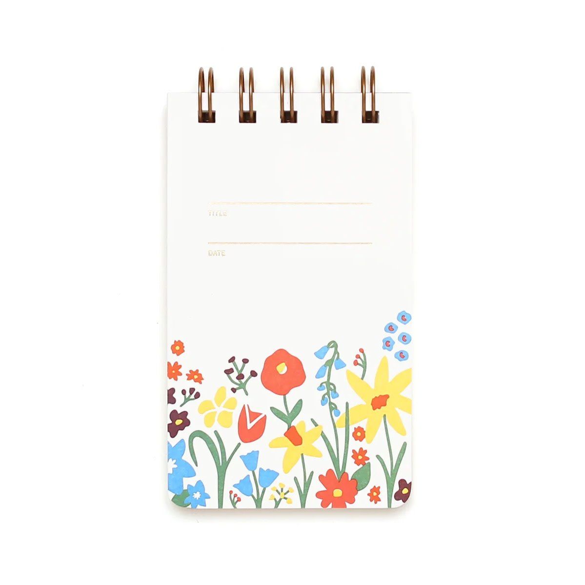 Super Bloom Letterpress Reporter Notebook