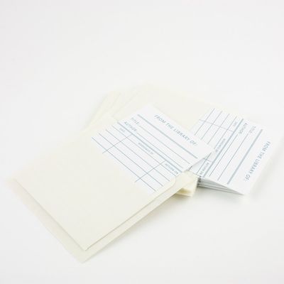 Book Lending Cards (set of 10)