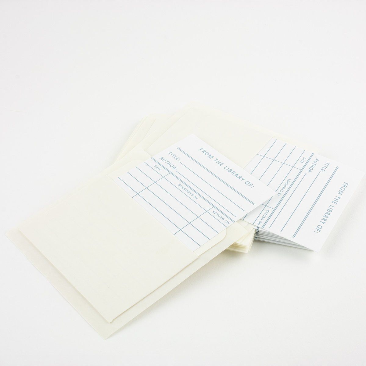 Book Lending Cards (set of 10)