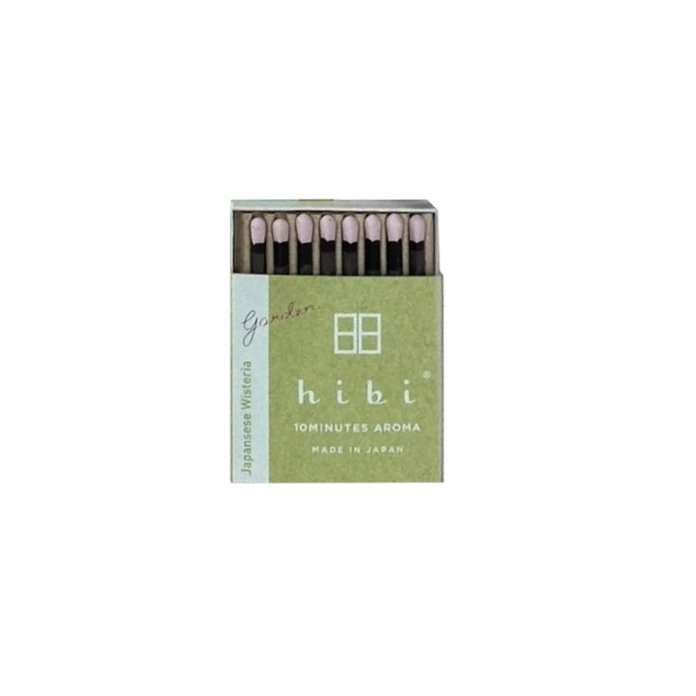 Hibi Incense Matches - Japanese Wisteria