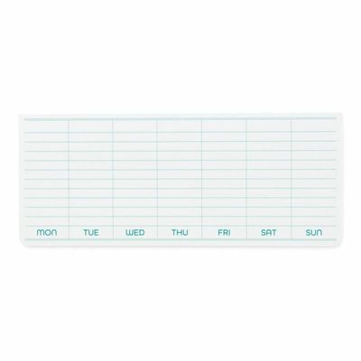 Sticky Memo Pad Weekly White