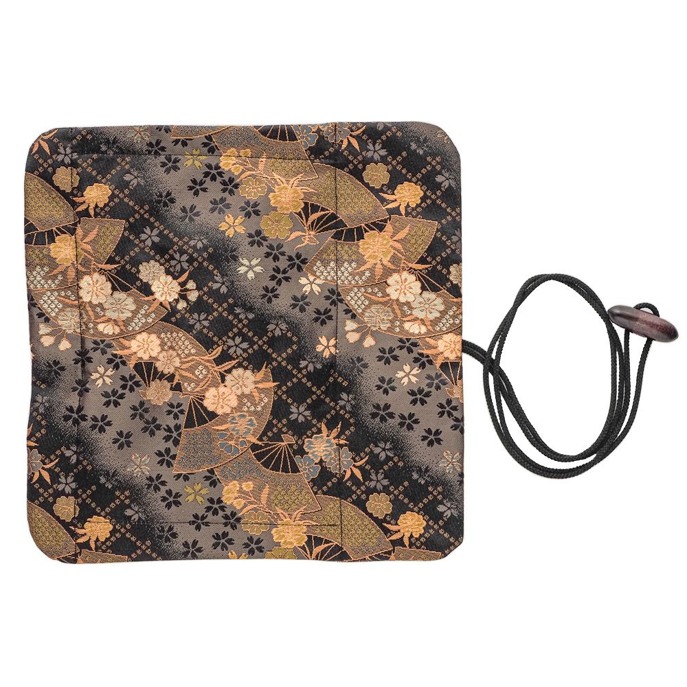 Kimono Pen Roll 4-Slot - Sakura Night