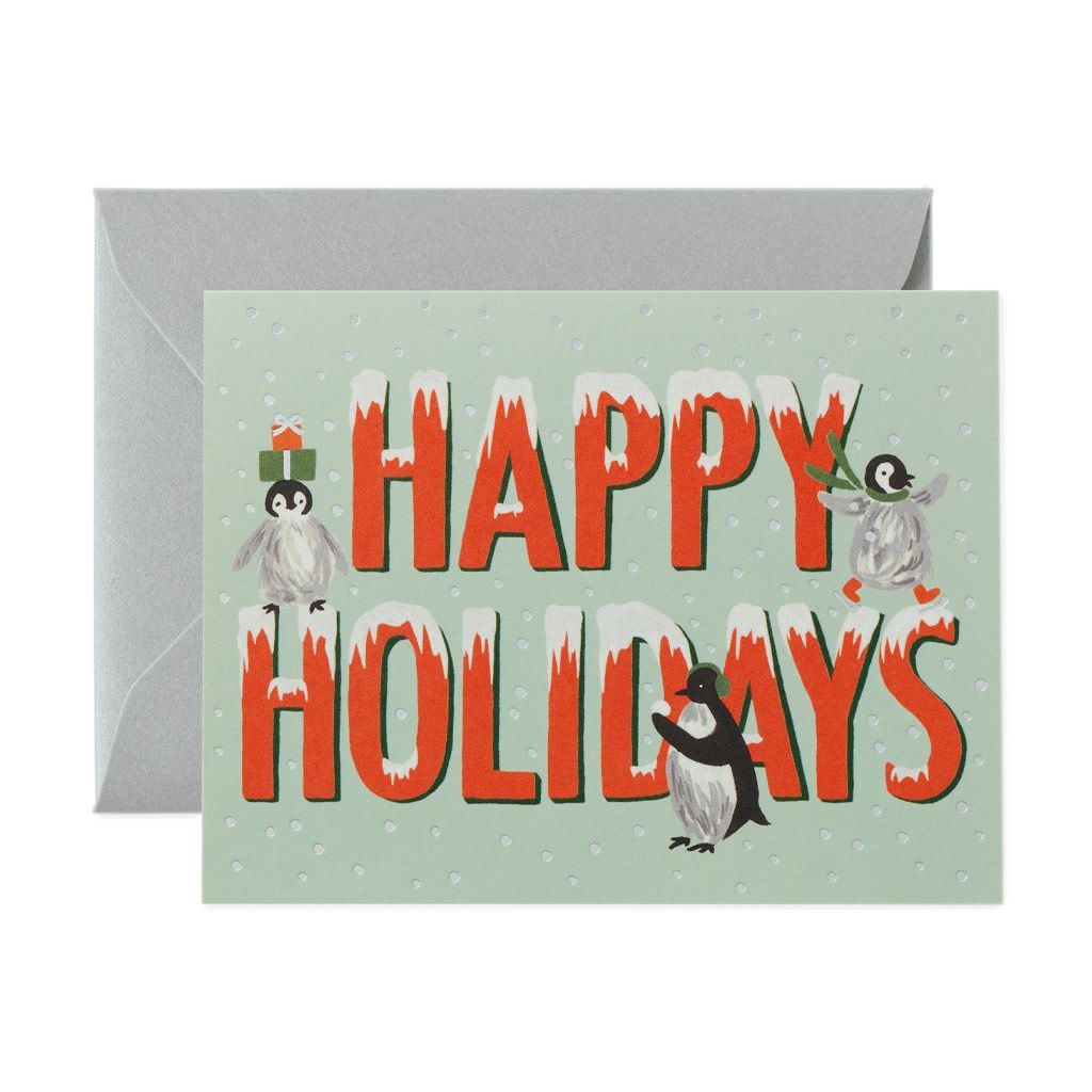 Holidays On Ice Card