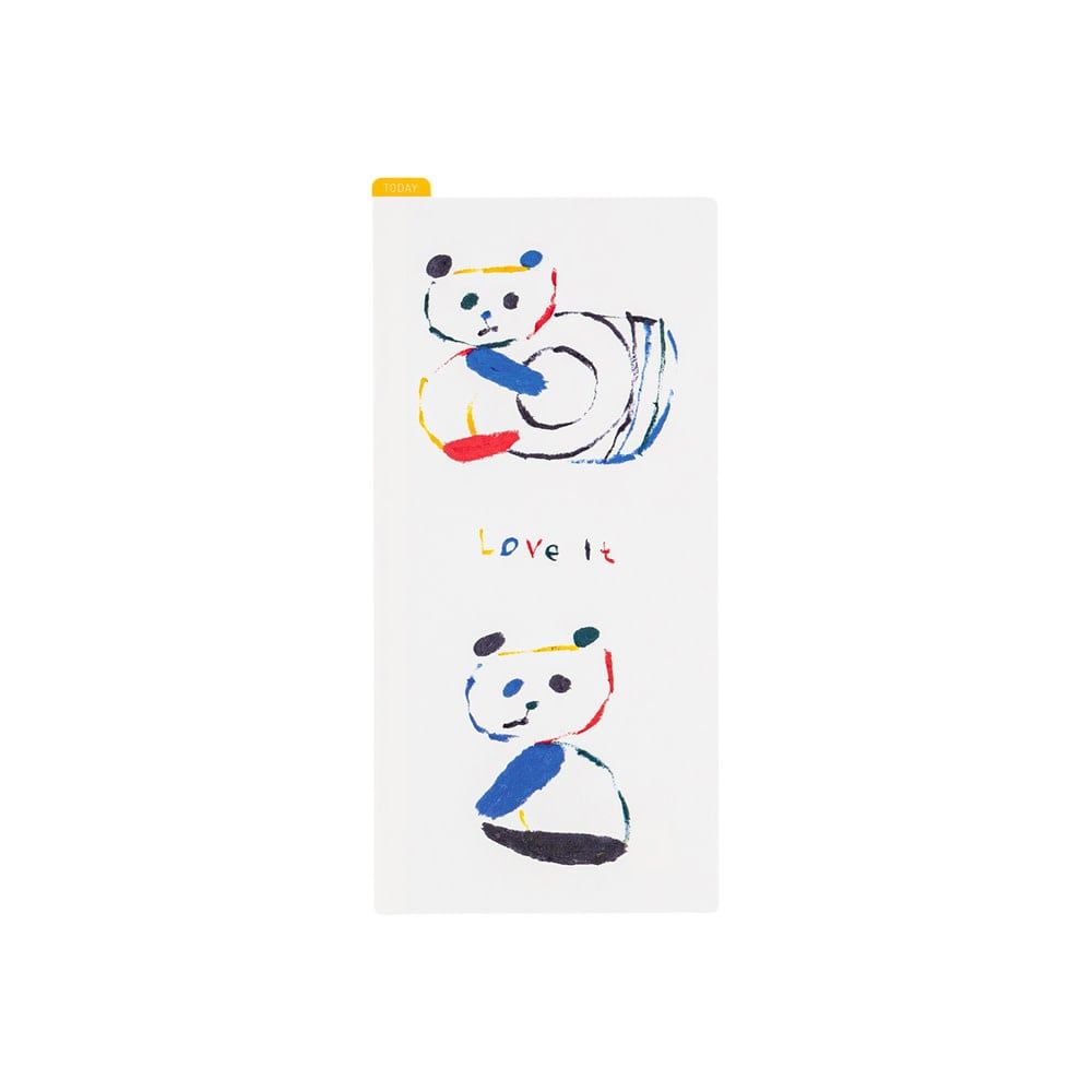 Hobonichi Techo Pencil Board Weeks Love it Panda