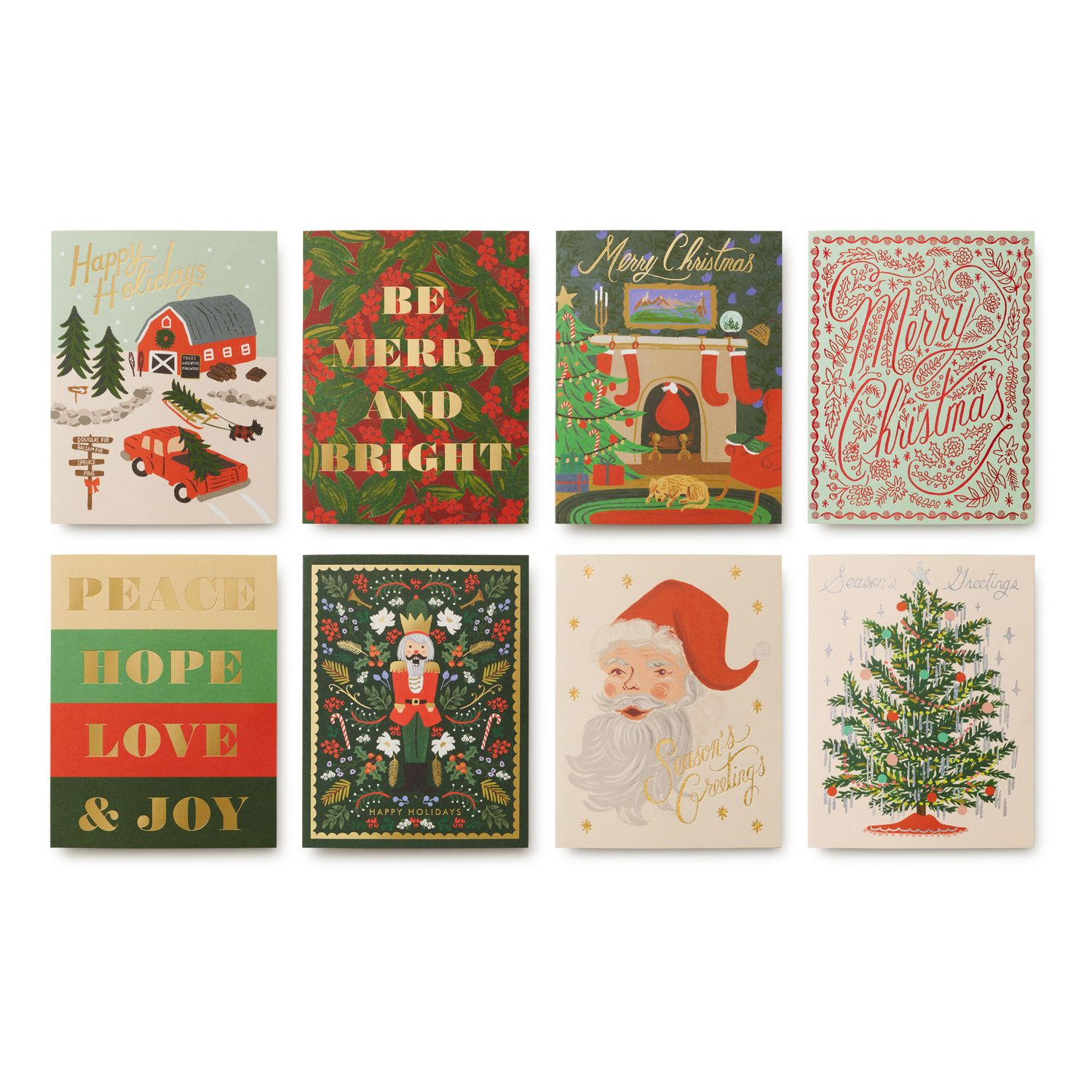 Holiday Wishes Essentials Cards (box of 16)