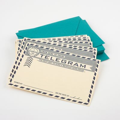 Telegrams Notecards (Set of 10)