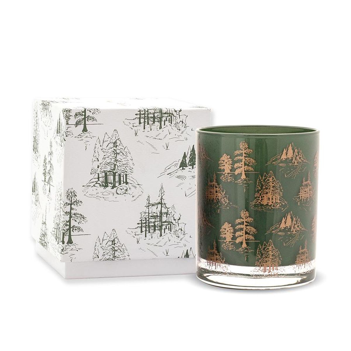 Cypress Fir Holiday 7 oz - Green Glass
