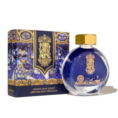 Ferris Wheel Press Crystal Blue Legacy Bottled Ink (38ml)