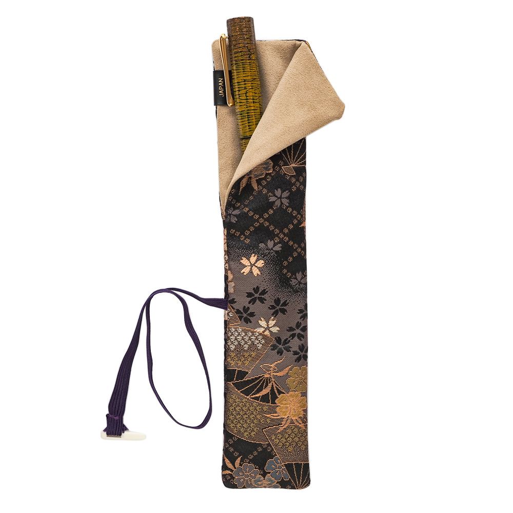 Kimono Pen Wrap Single - Sakura Night