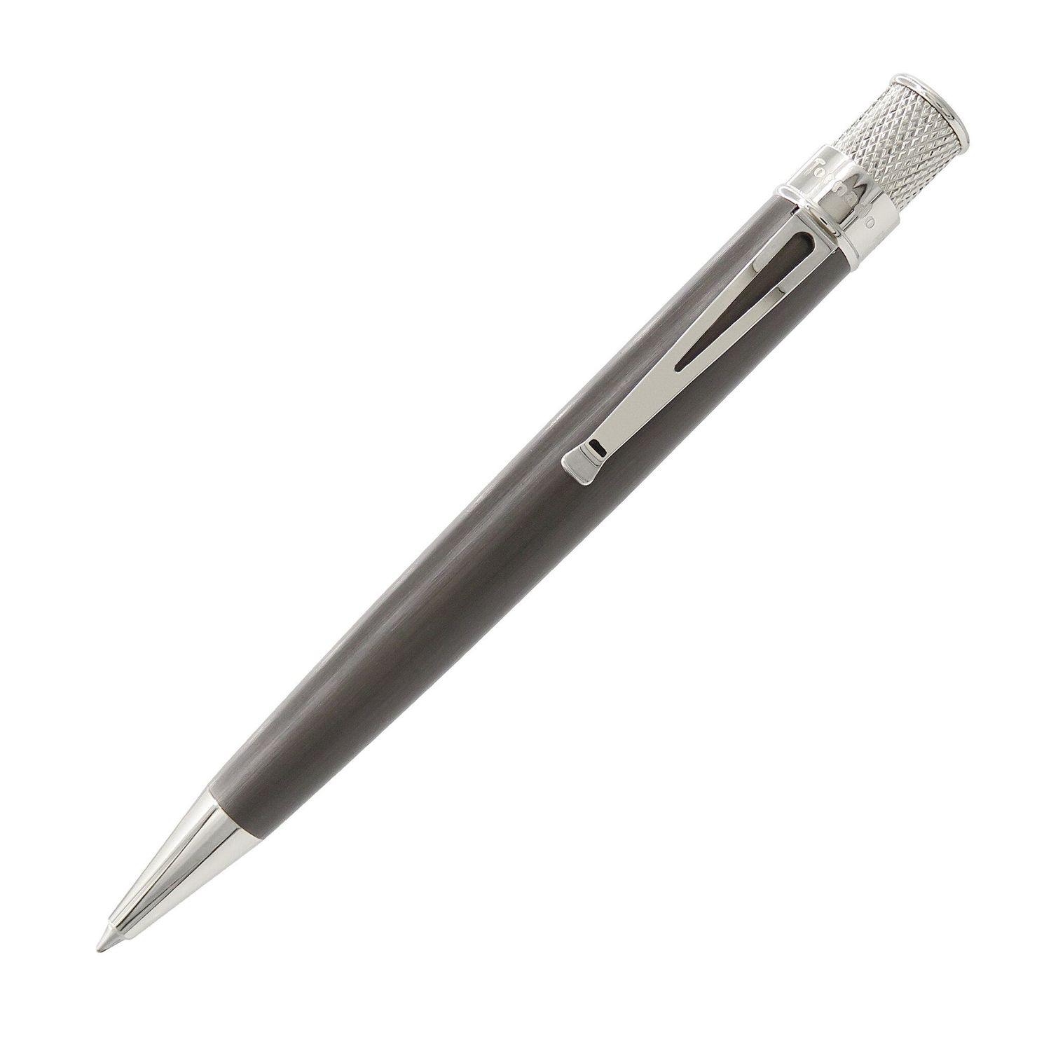 Tornado Black Nickel Platinum Rollerball