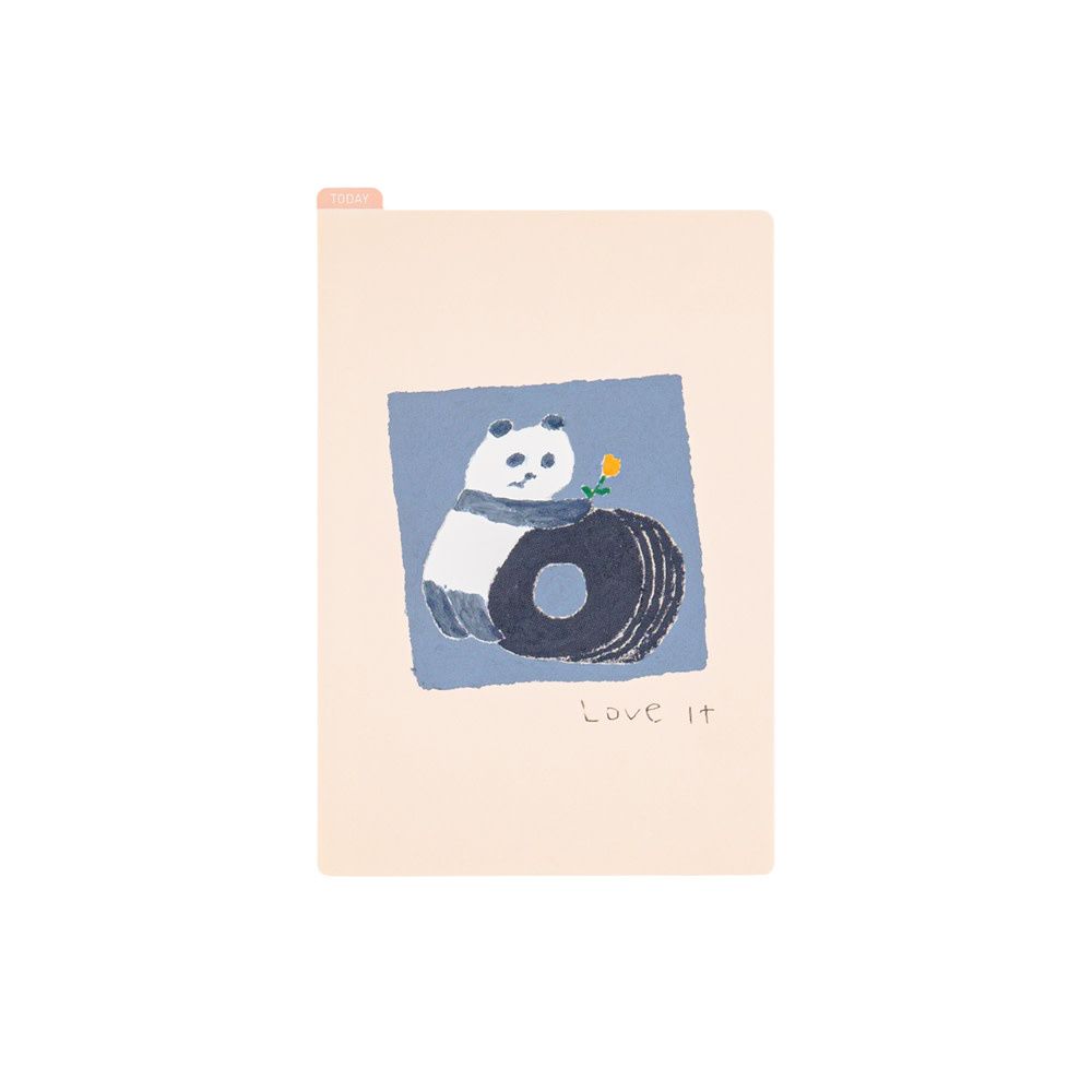 Hobonichi Techo Pencil Board A6 Love it Panda