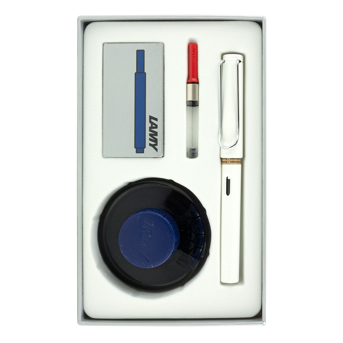 Gift Set Safari White with Bottled Ink Fine