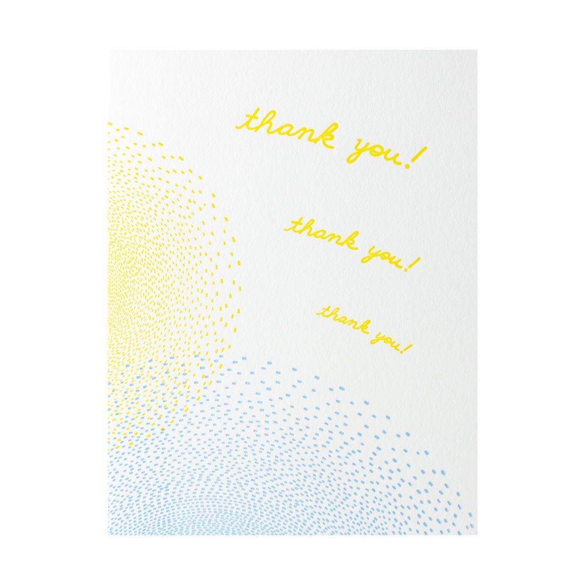 Thank You Sunshine Letterpress Card