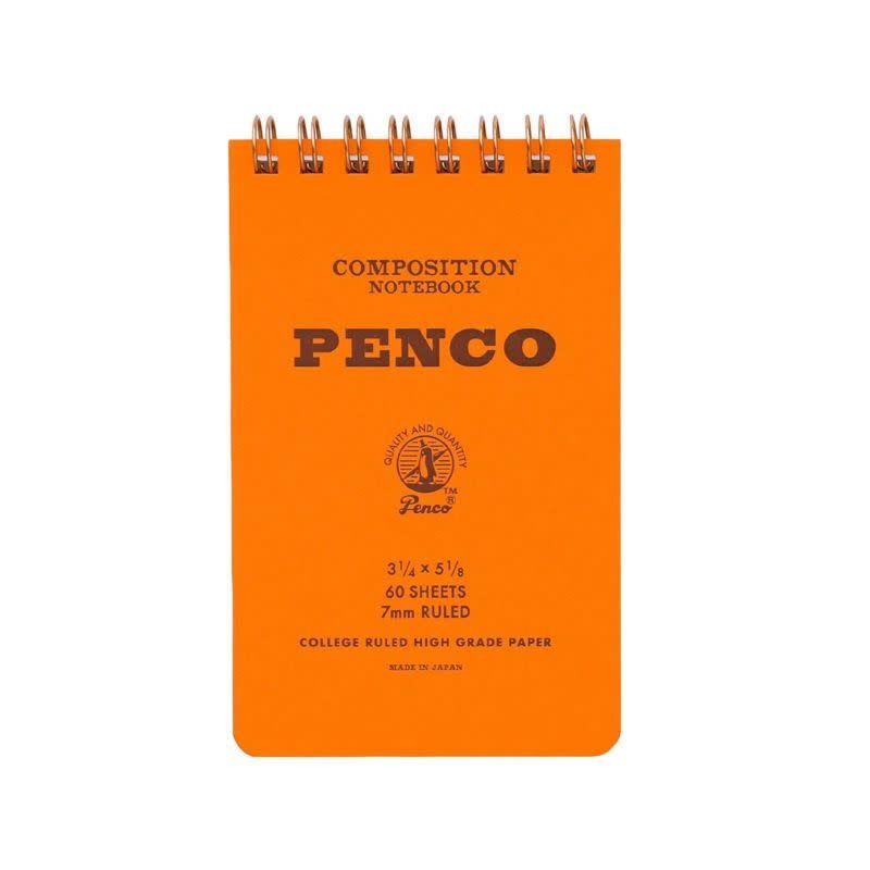 Penco Coil Notepad Small - Orange