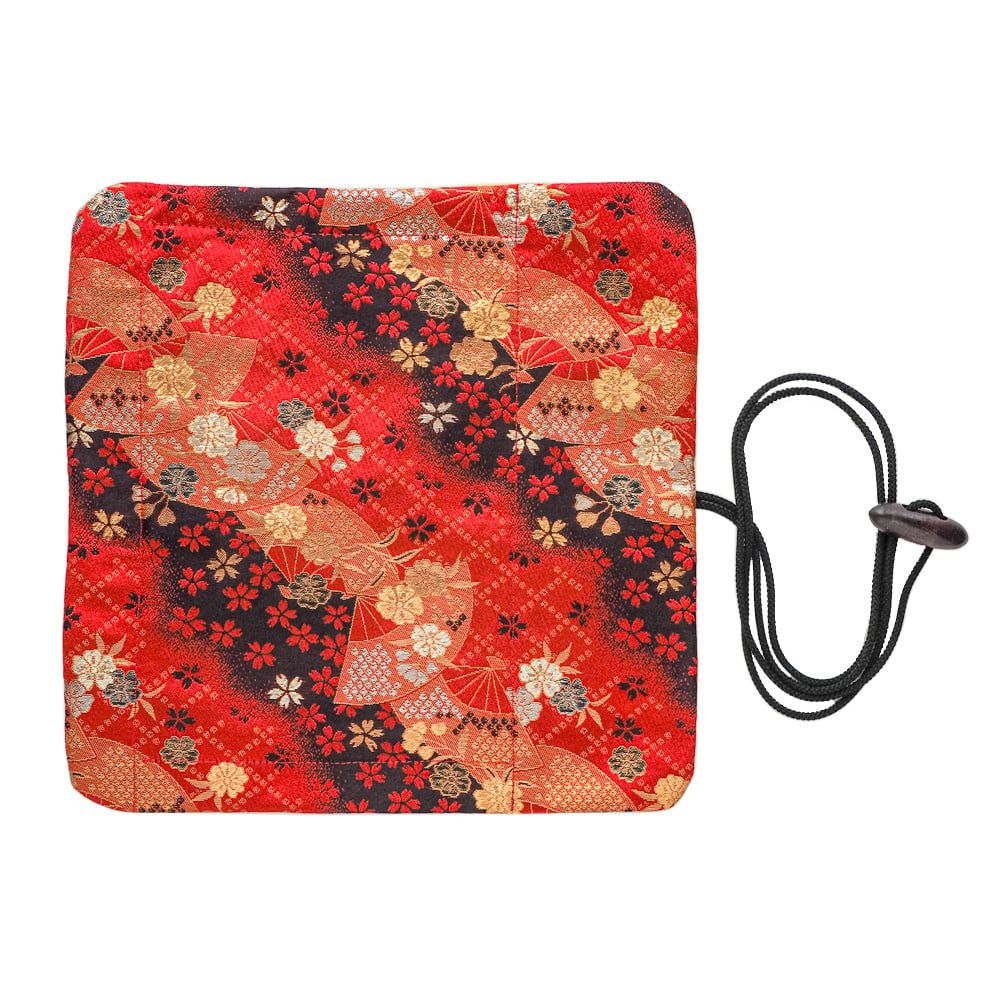 Kimono Pen Roll 4-Slot - Sakura Festival