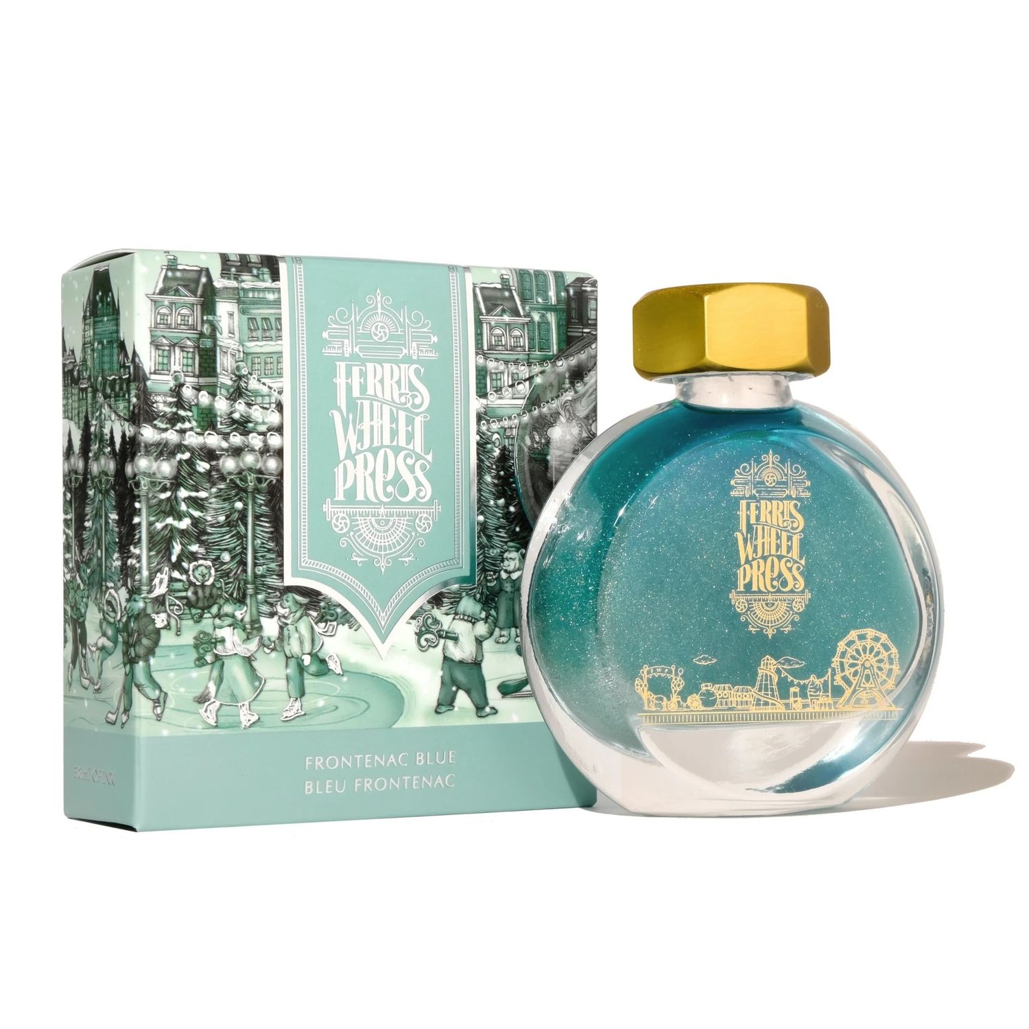 Ferris Wheel Press Frontenac Blue Bottled Ink (38ml)