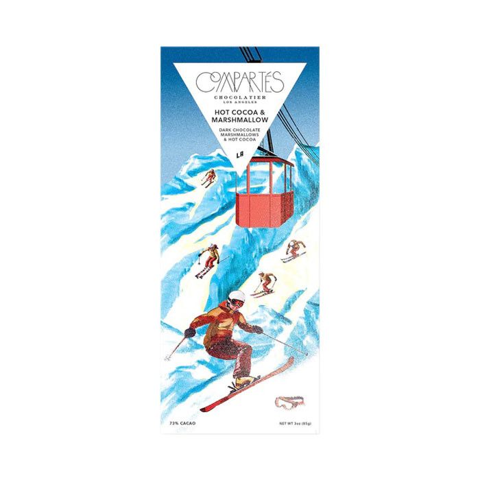 Hot Cocoa &amp; Marshmallow Dark Chocolate Bar