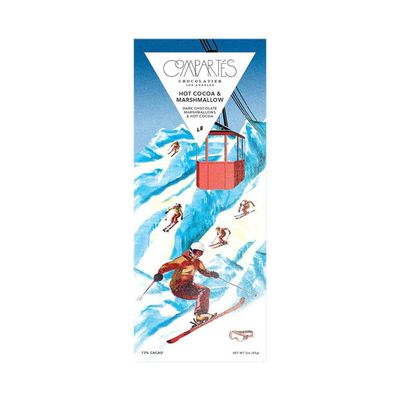 Hot Cocoa &amp; Marshmallow Dark Chocolate Bar