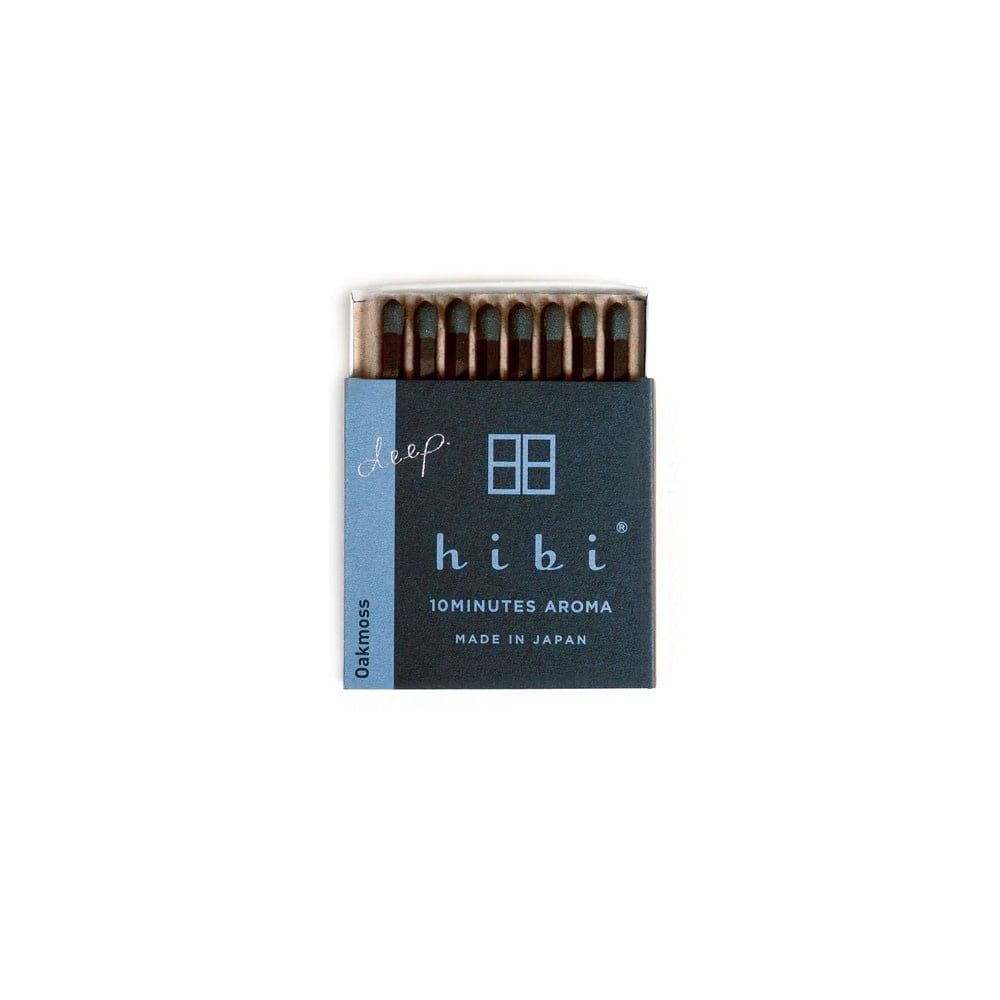 Hibi Incense Matches - Oakmoss