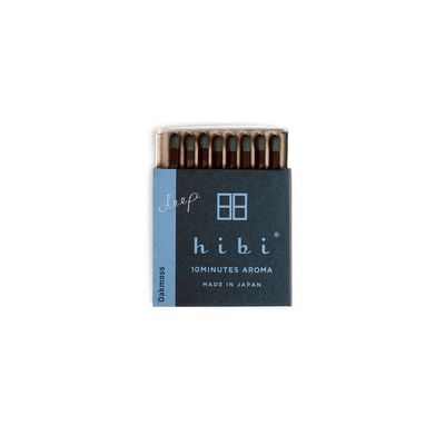 Hibi Incense Matches - Oakmoss